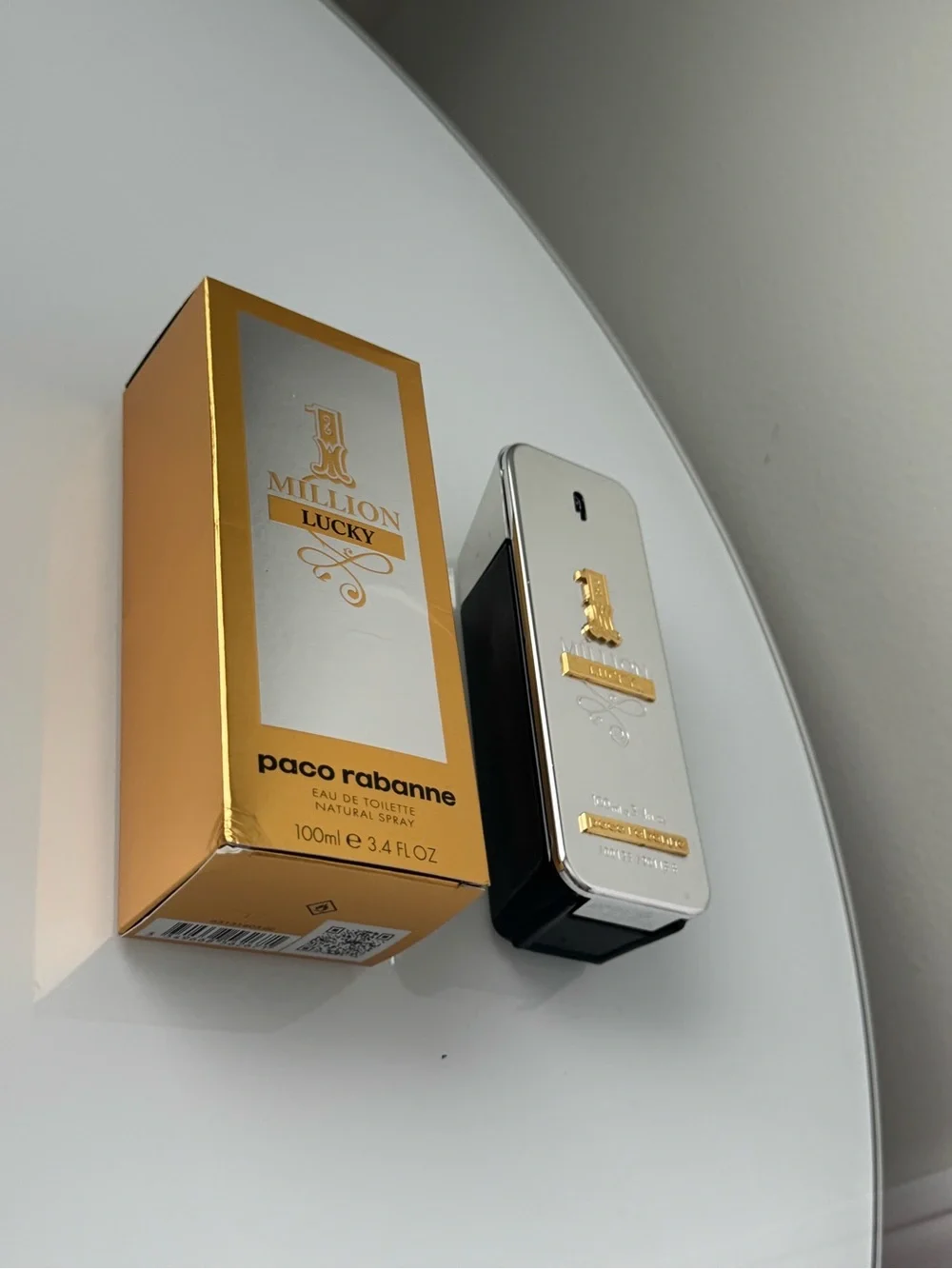 Paco Rabanne 1 Million Lucky Cologne France Silver Gold Fragrance